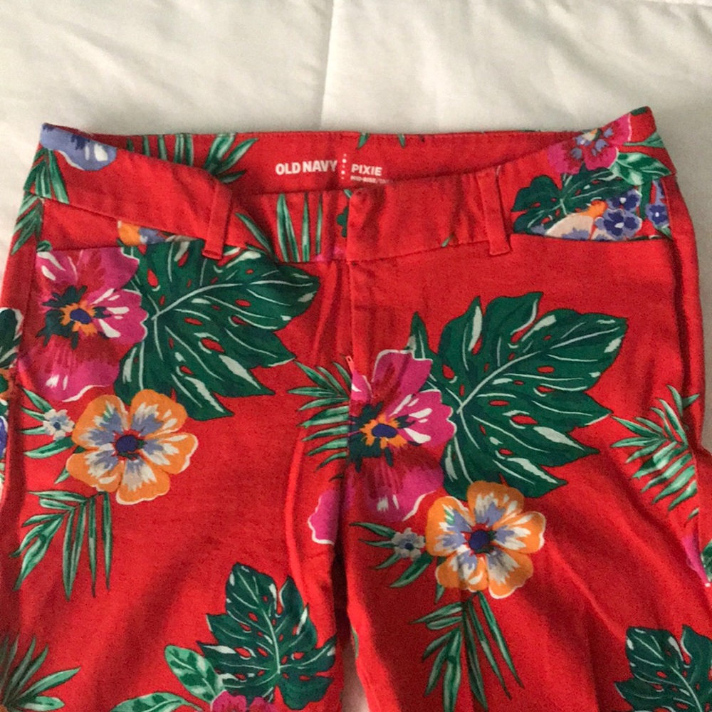 Tropics print pixie pants - Picture 3 of 3